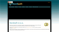 Desktop Screenshot of nordsoft.rs